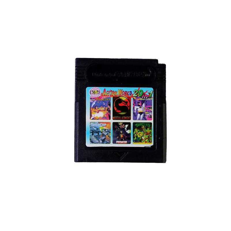(Pre-Owned) Action World 20 in 1 Game - Gameboy Classic - ريترو